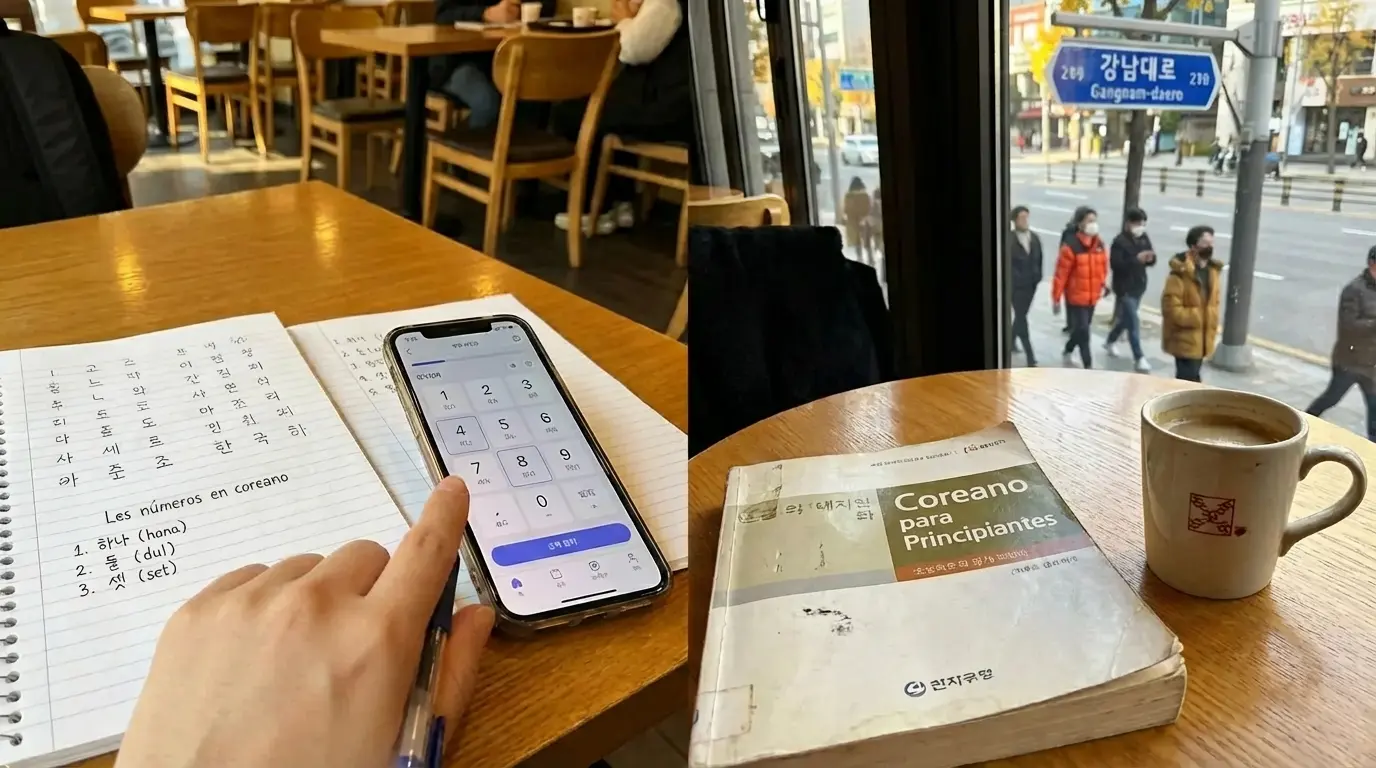 los números en coreano